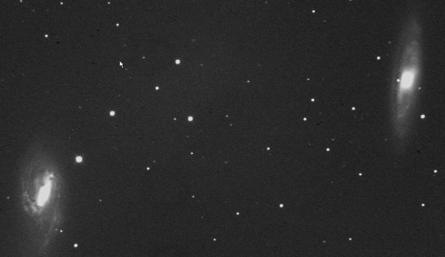 M65/M66 galaxy image