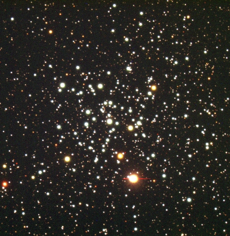 Color image of cluster NGC 6649