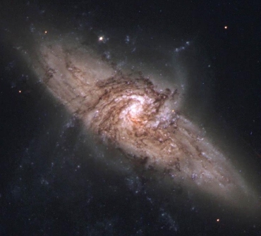 HST image of NGC 3314