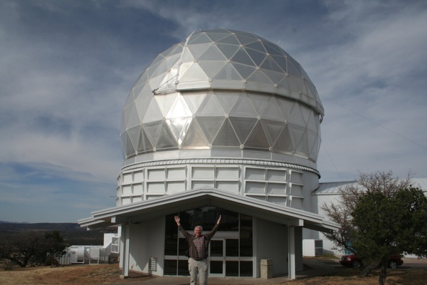 Dome of Hobby-Eberly telescope