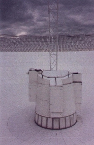 Cassegrain receiver station in 100m dish