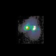 Starburst pair NGC 3690 near-IR K image