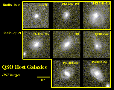 Hubble images of quasar host galaxies