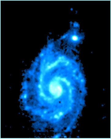 M51 15-micron image