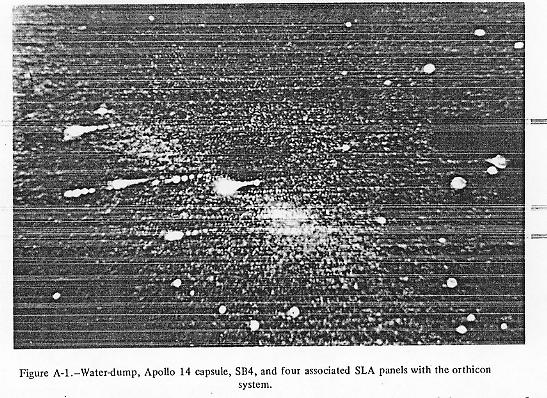Corralitos Observatory TV image of Apollo 14