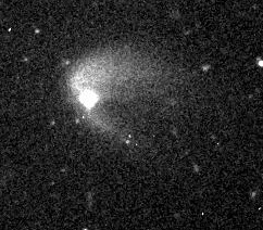 Debris around asteroid 596 Scheila