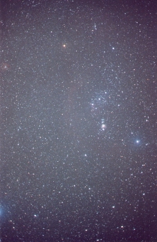 Piggyback photo of Orion