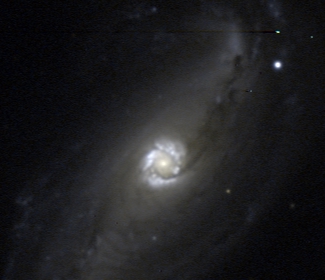 Nucleus and ring of NGC 1097