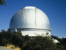 Dome of Shane telescope in more suitable weather