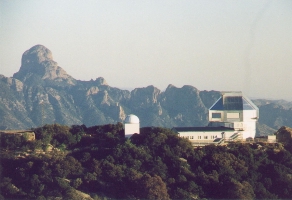 WIYN building and Baboquivari Peak
